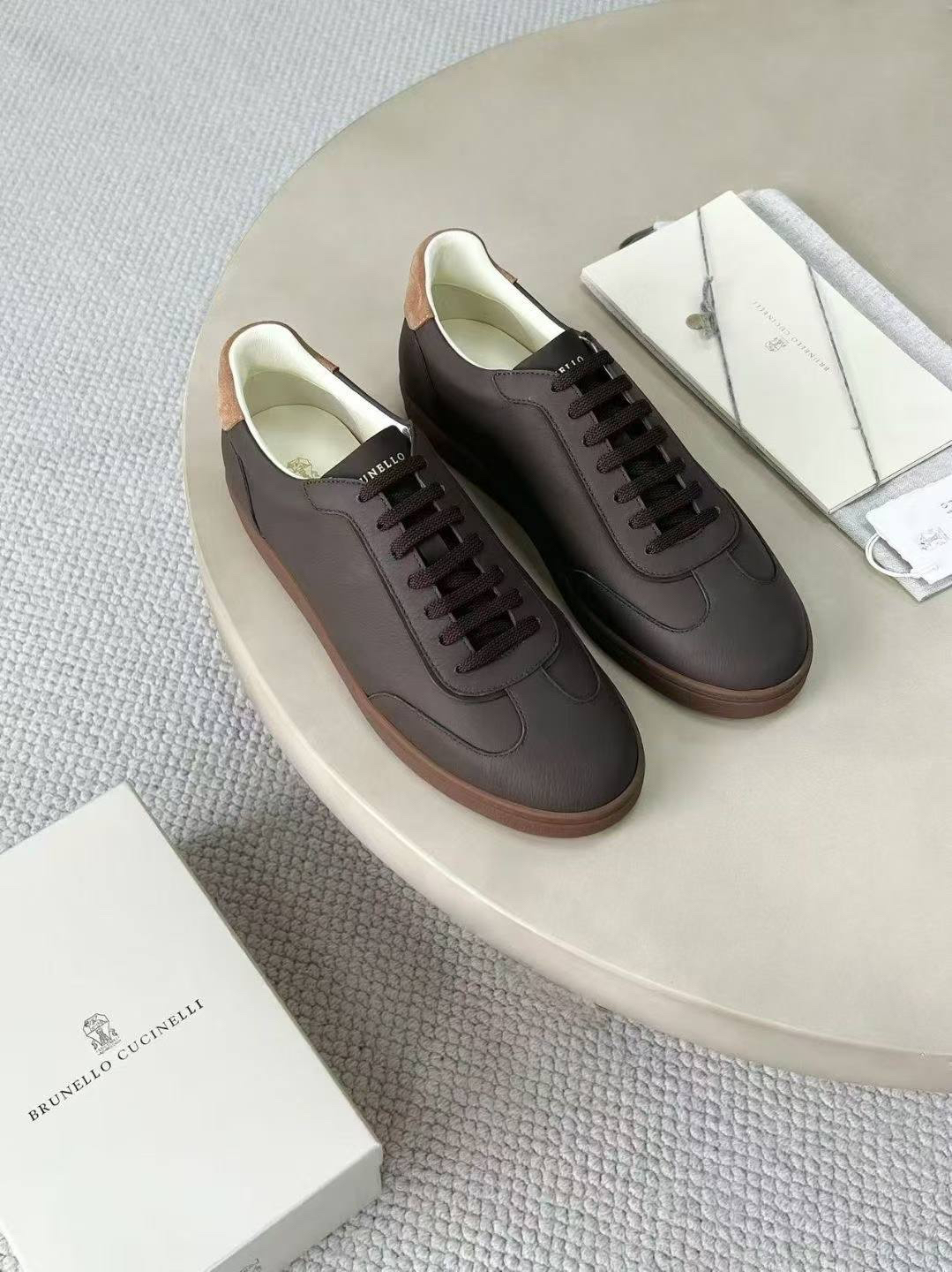 МУЖСКИЕ КЕДЫ BRUNELLO CUCINELLI детальное фото