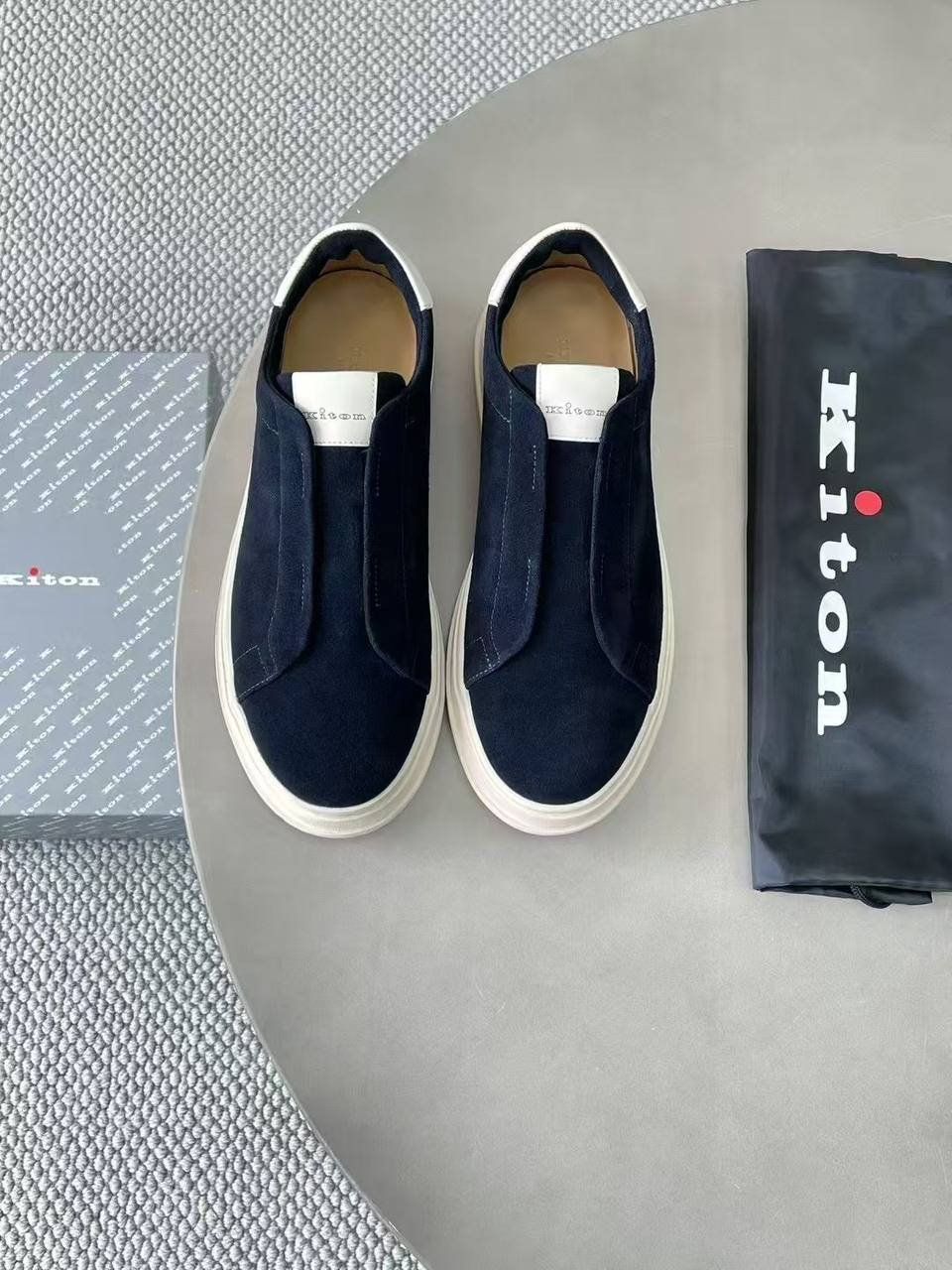 МУЖСКИЕ КЕДЫ KITON детальное фото