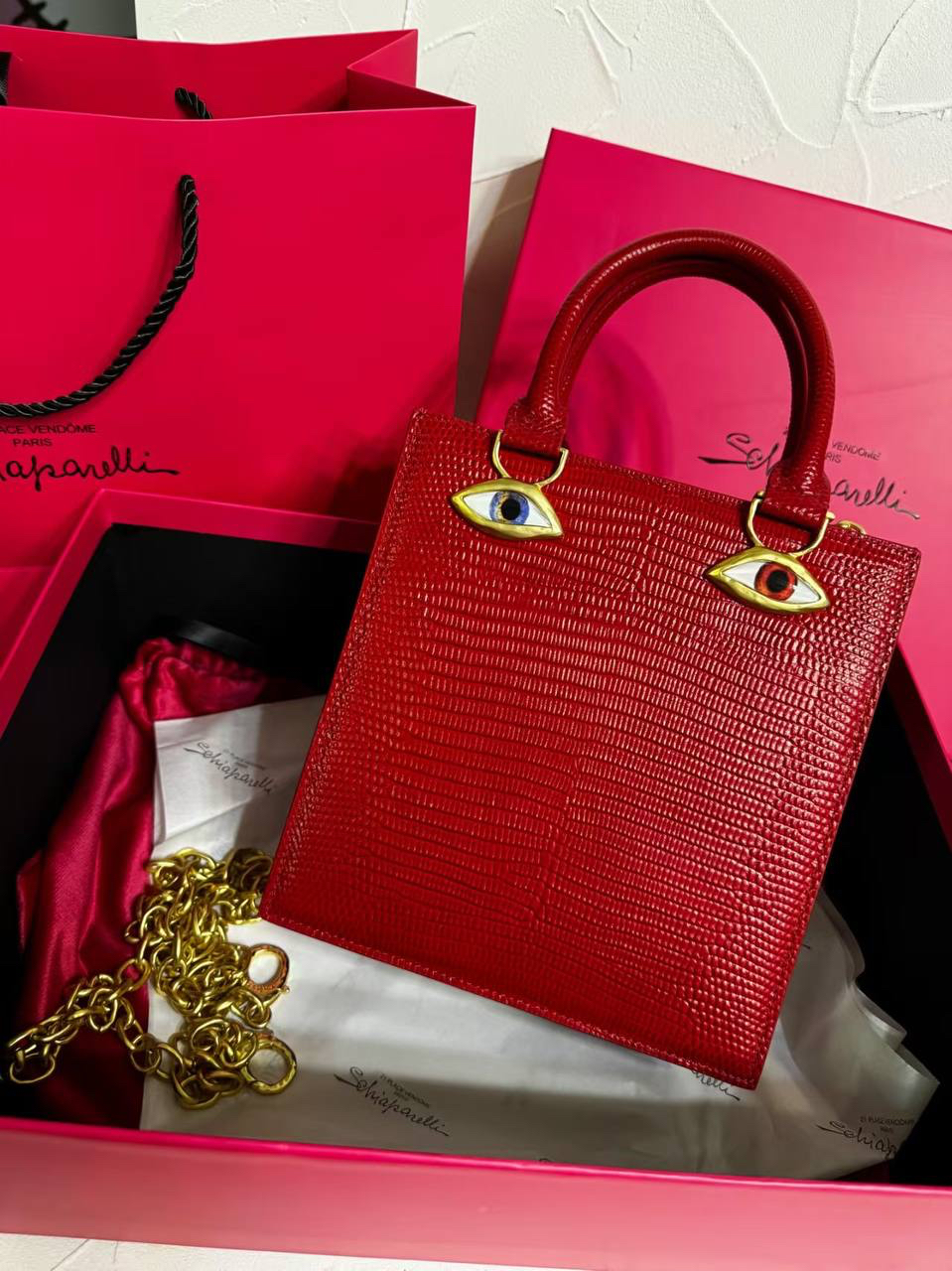 СУМКА SCHIAPARELLI детальное фото