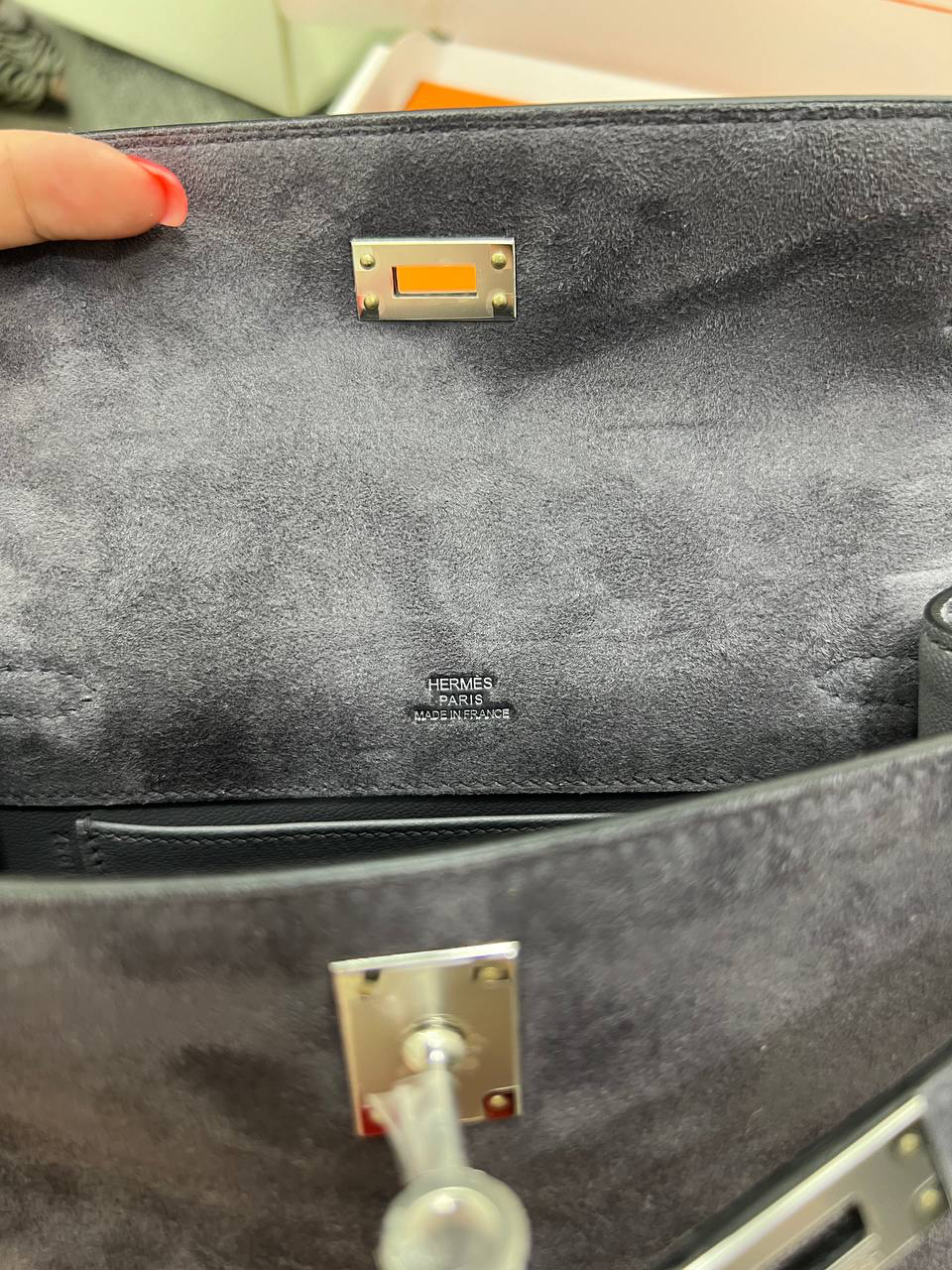 СУМКА HERMES KELLY POCHETTE детальное фото