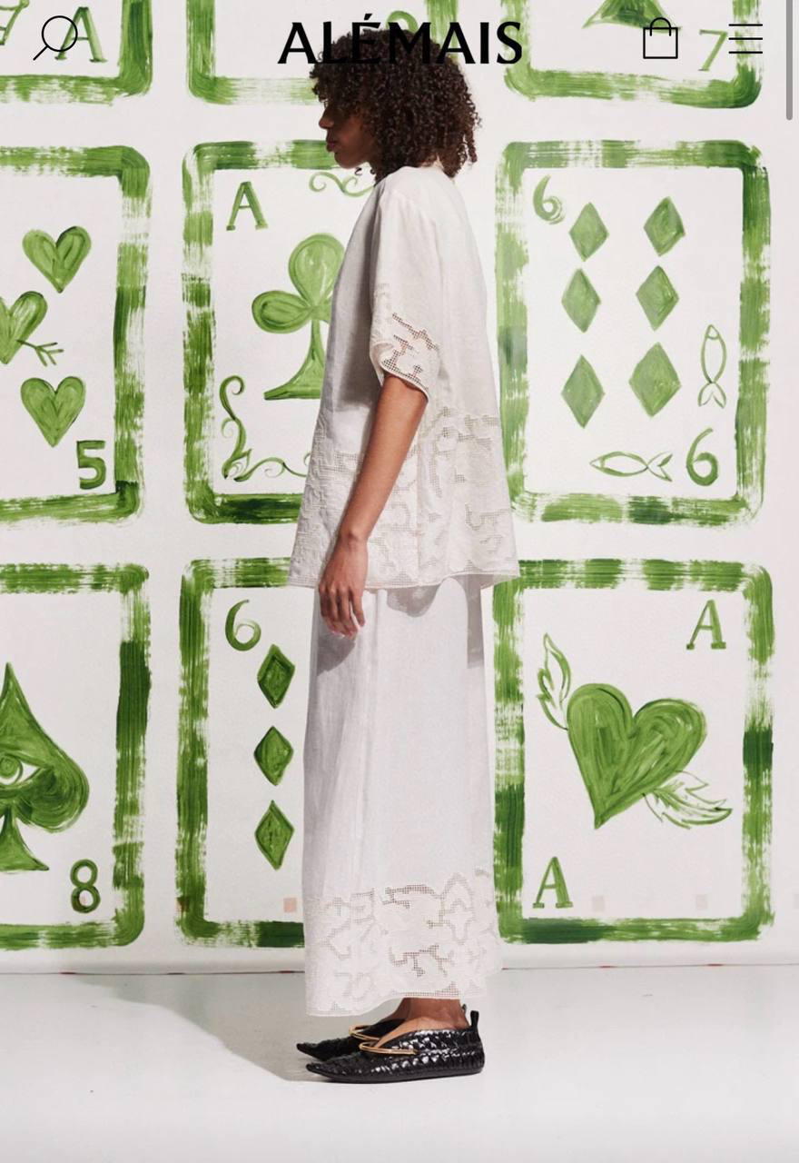 КОСТЮМ ALEMAIS детальное фото