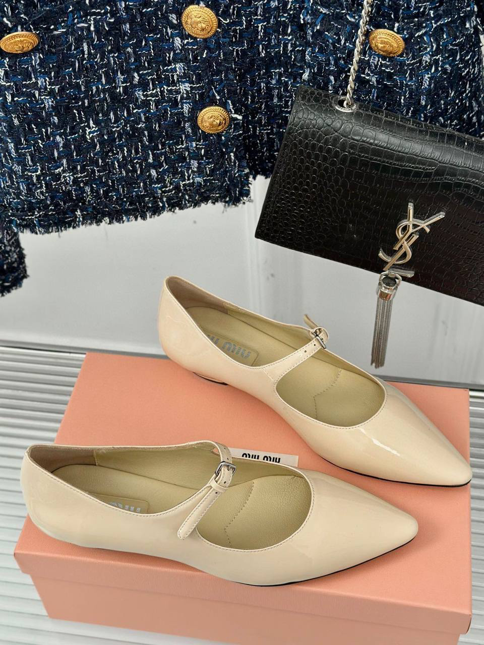 ТУФЛИ MIU MIU детальное фото