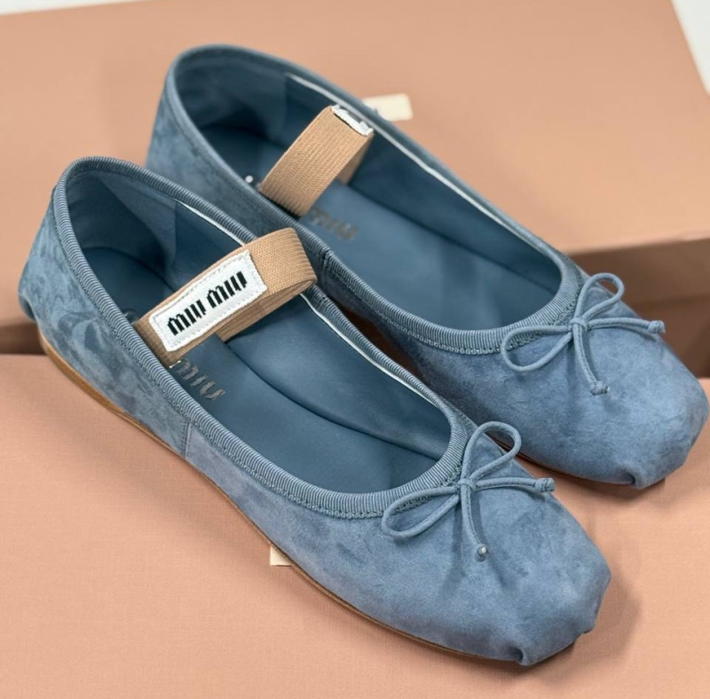 БАЛЕТКИ MIU MIU фото