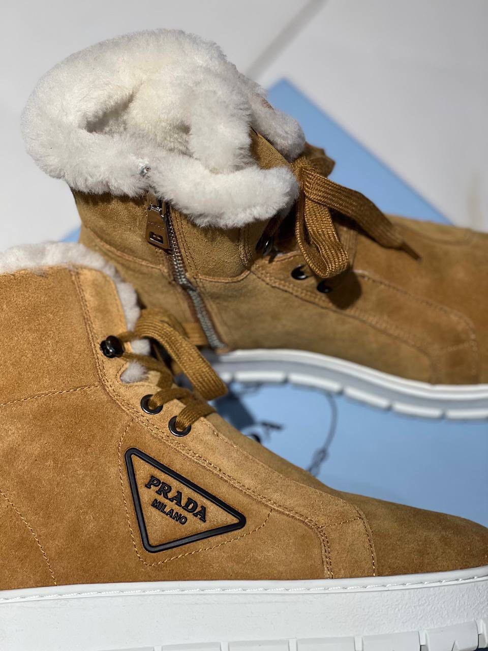 БОТИНКИ PRADA детальное фото