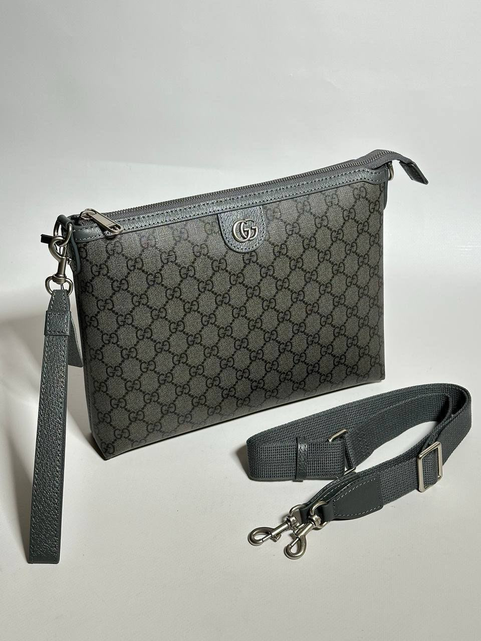 МУЖСКАЯ СУМКА МЕССЕНДЖЕР GUCCI детальное фото