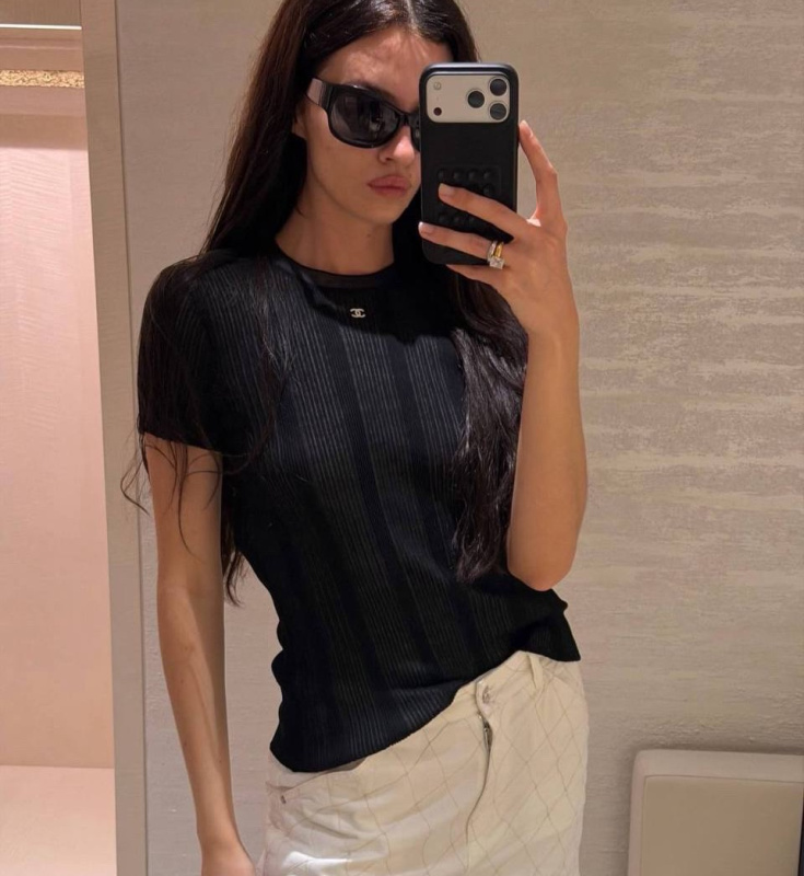 ФУТБОЛКА CHANEL фото