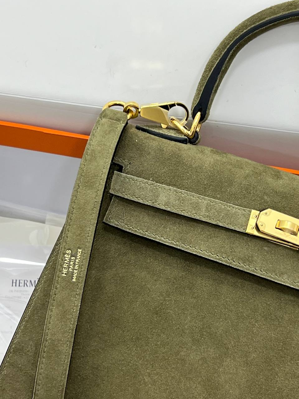 СУМКА HERMES KELLY 25 детальное фото