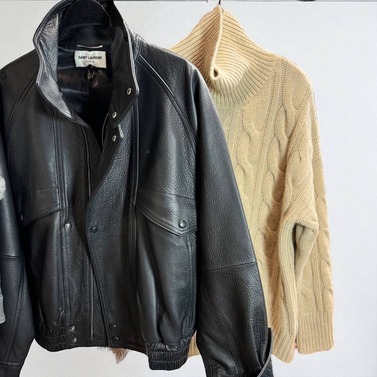 КУРТКА SAINT LAURENT детальное фото