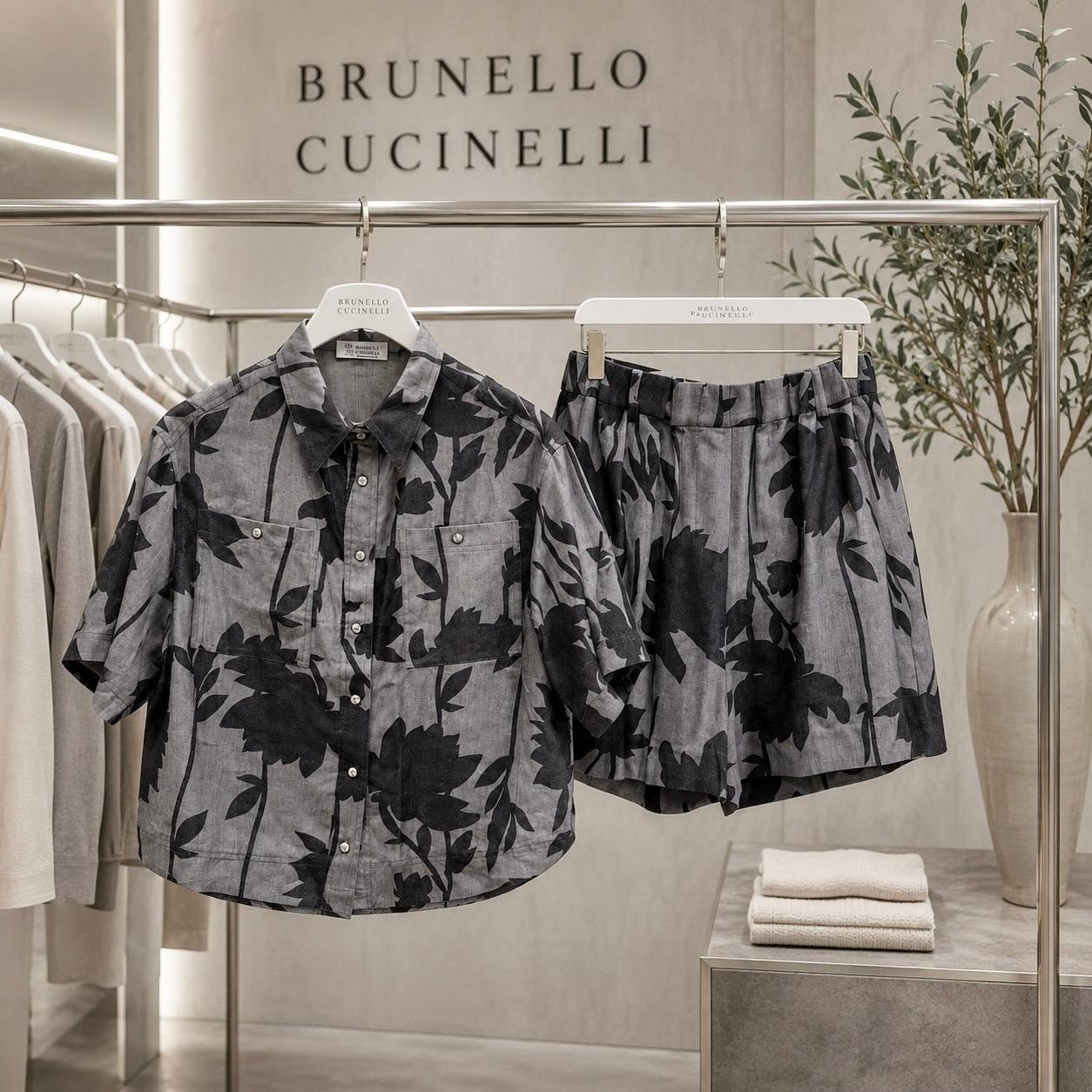 КОСТЮМ BRUNELLO CUCINELLI детальное фото