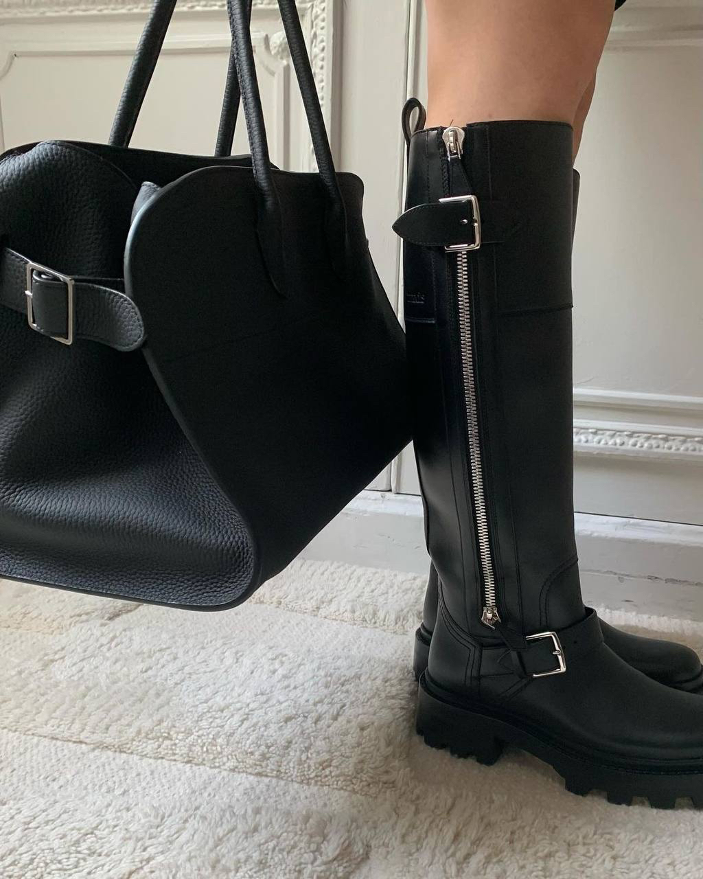 САПОГИ HERMES детальное фото