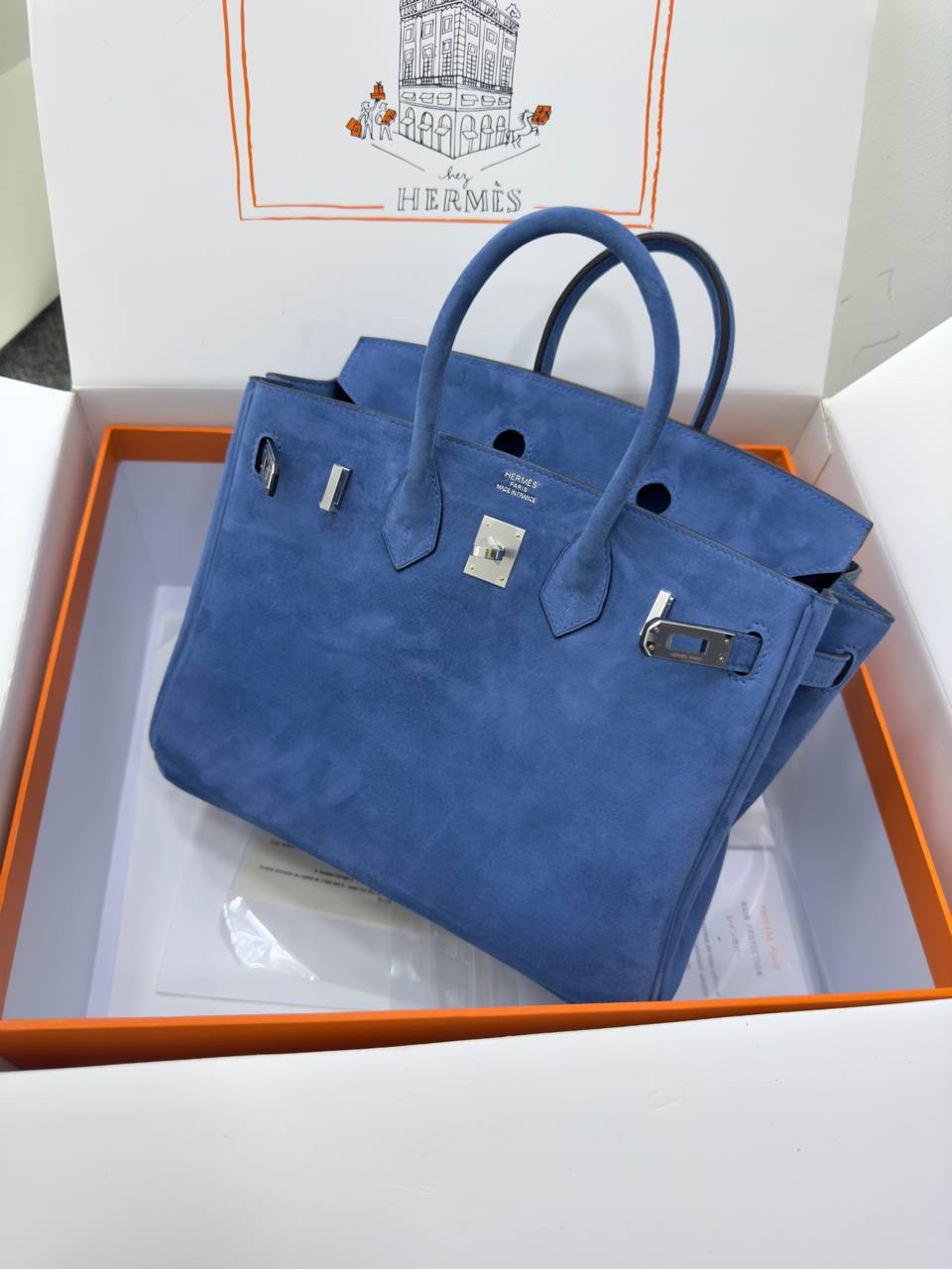 СУМКА HERMES BIRKIN 25 детальное фото