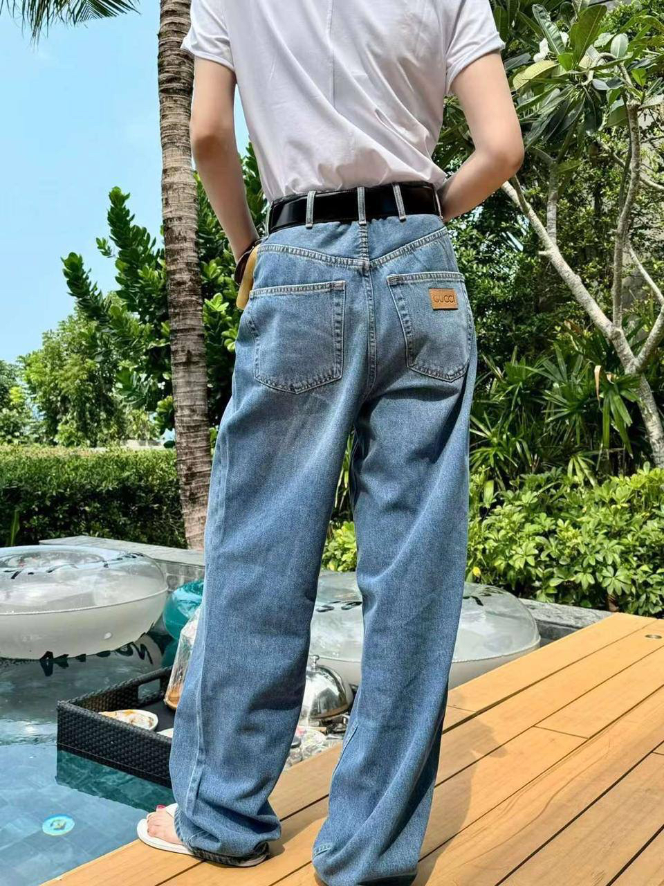 ДЖИНСЫ GUCCI детальное фото