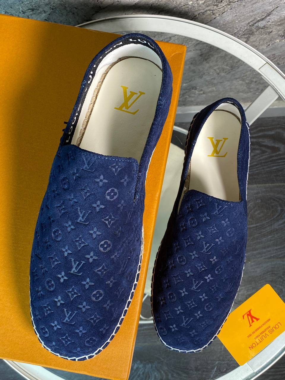 МУЖСКИЕ ЭСПАДРИЛЬИ LOUIS VUITTON детальное фото