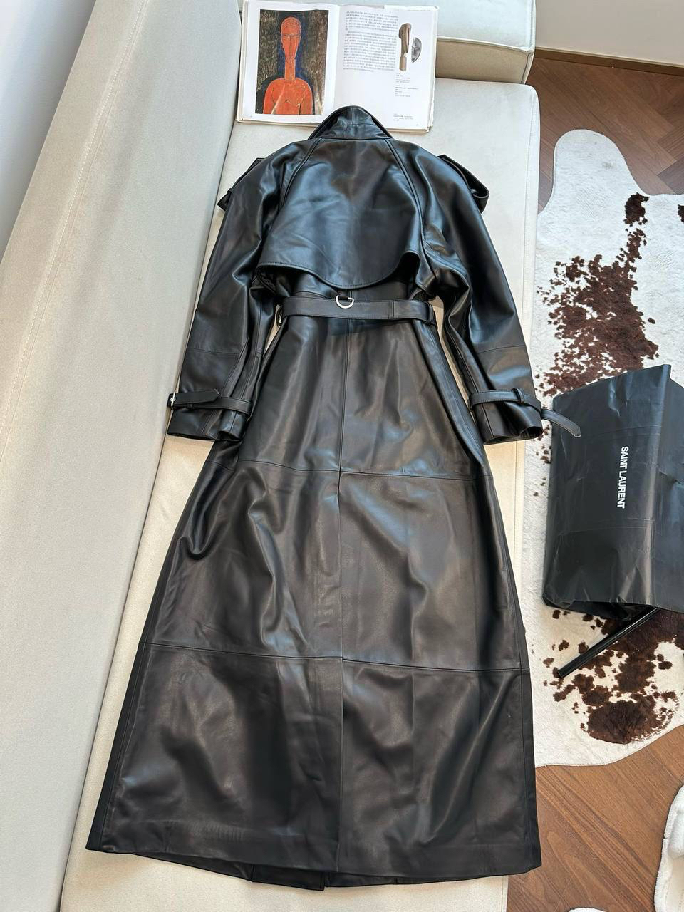 ПЛАЩ SAINT LAURENT детальное фото