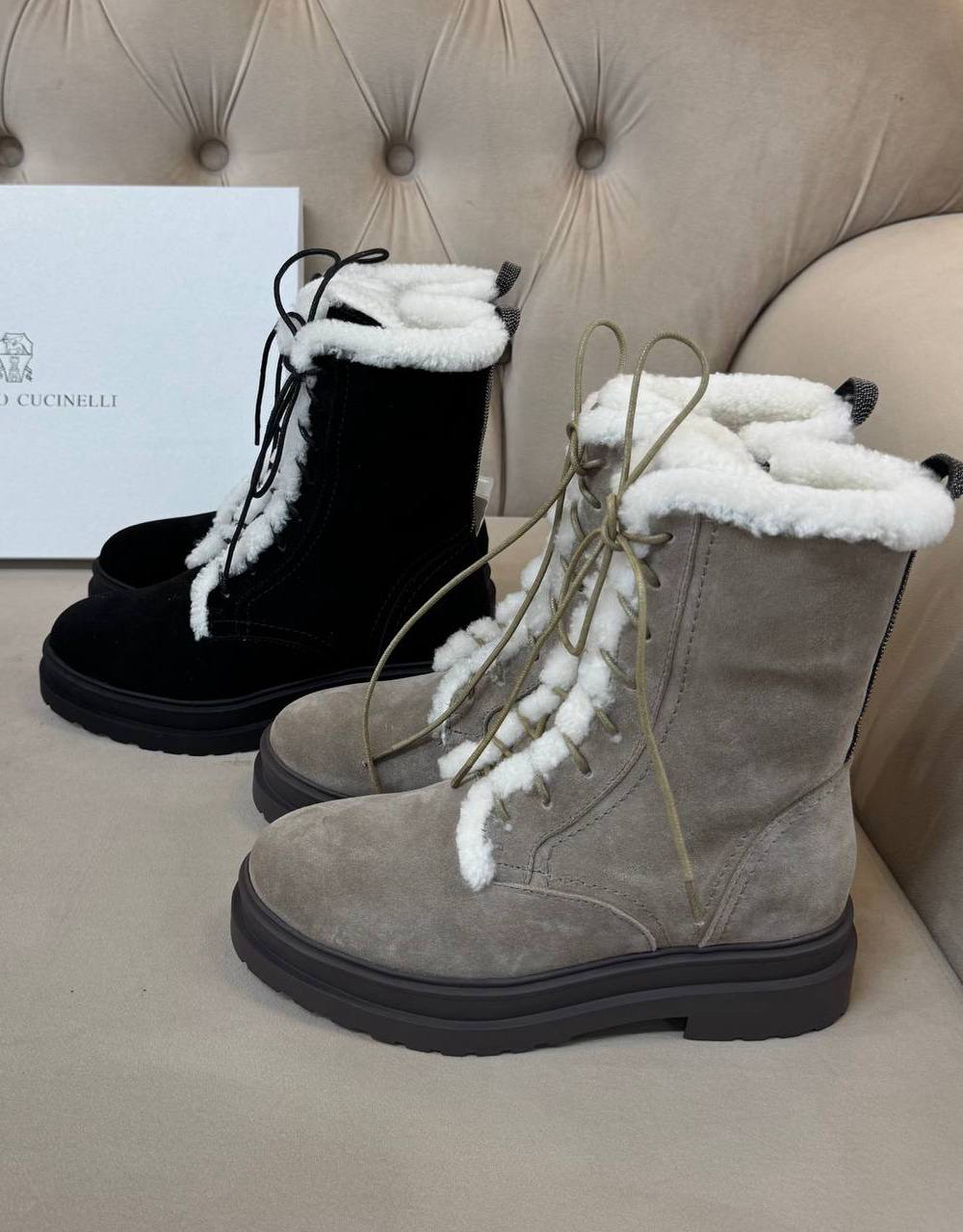 БОТИНКИ BRUNELLO CUCINELLI детальное фото