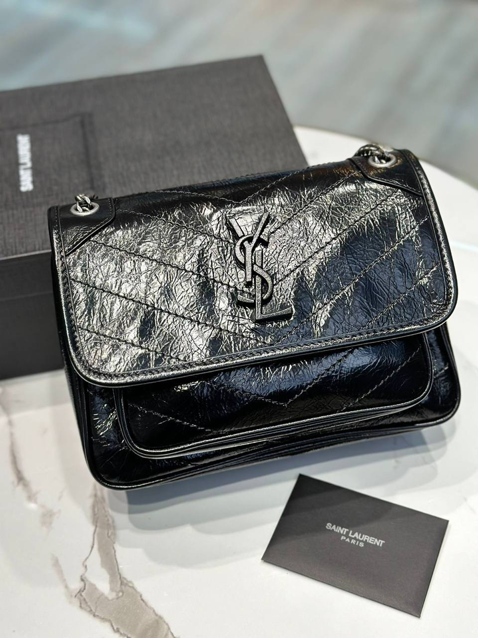 СУМКА SAINT LAURENT NIKI SMALL детальное фото