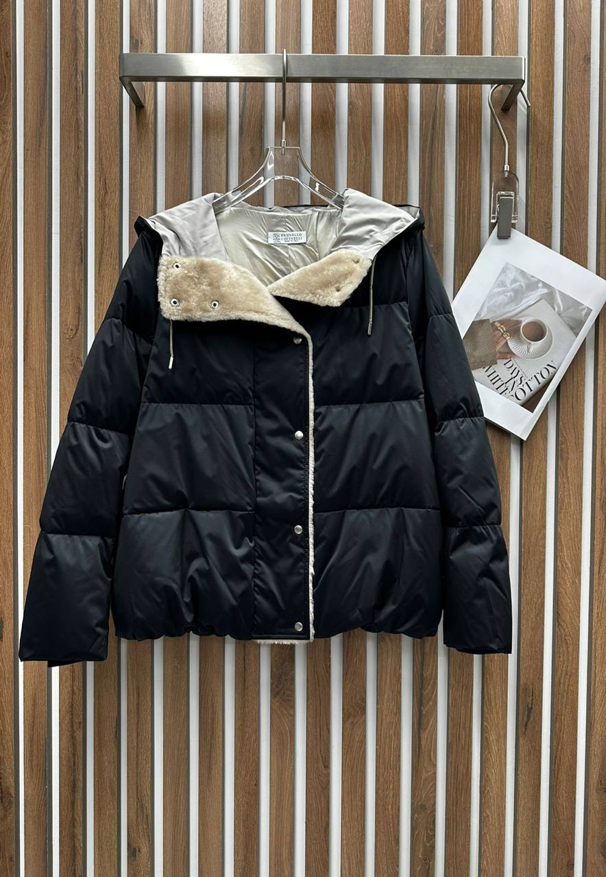 ПУХОВИК BRUNELLO CUCINELLI детальное фото