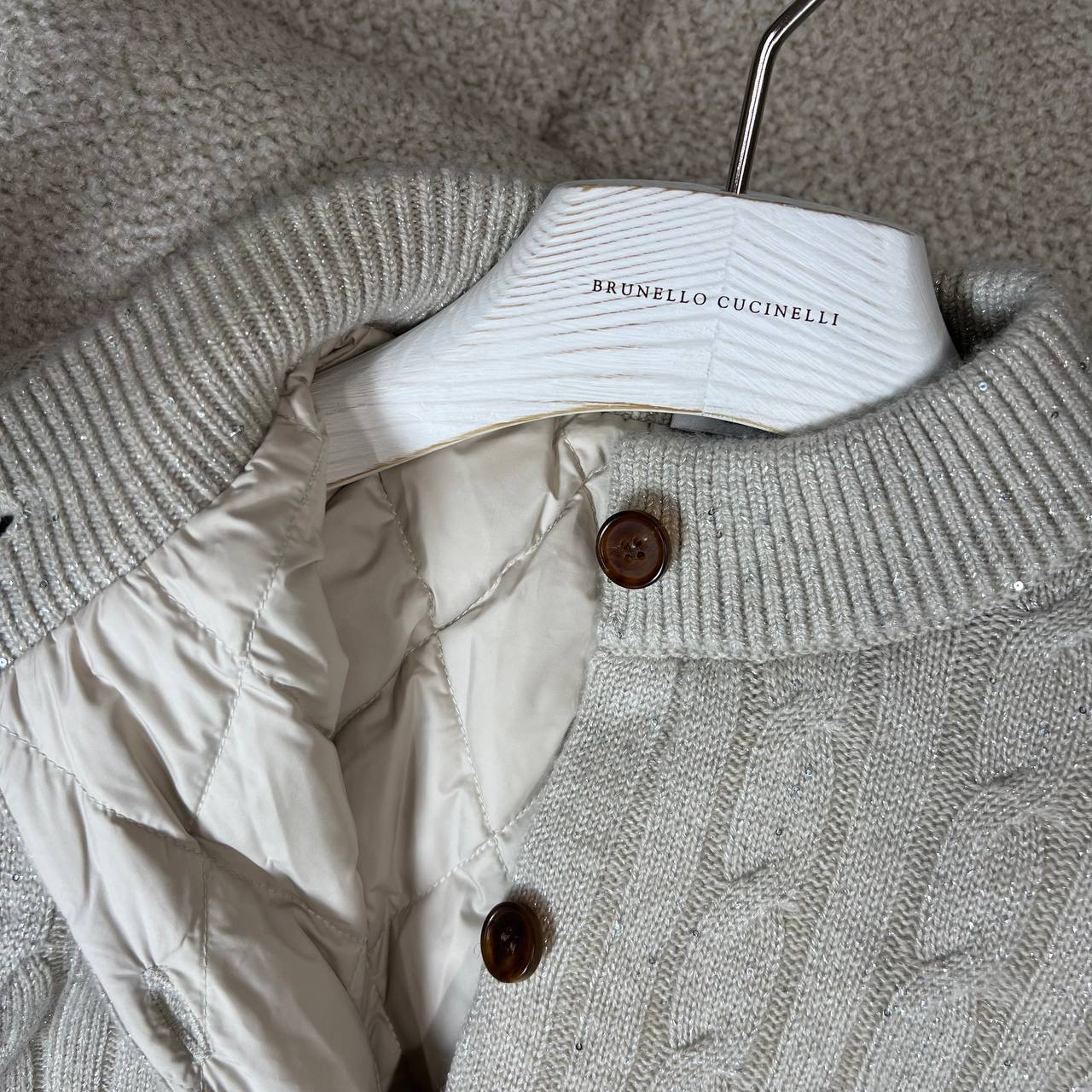 КАРДИГАН BRUNELLO CUCINELLI детальное фото