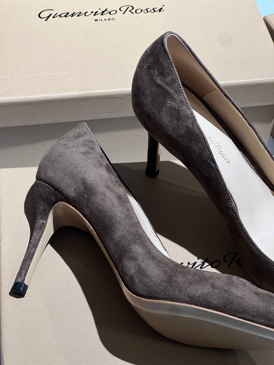 ТУФЛИ GIANVITO ROSSI детальное фото