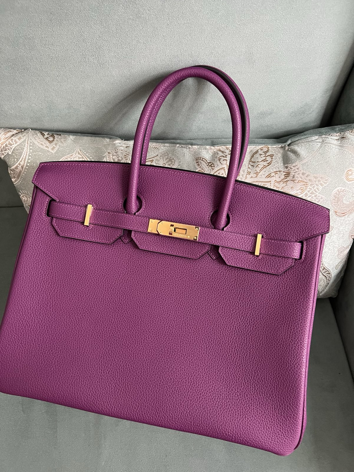 СУМКА HERMES BIRKIN 35 детальное фото