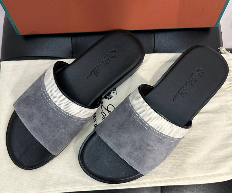 МУЖСКИЕ ШЛЕПКИ LORO PIANA фото