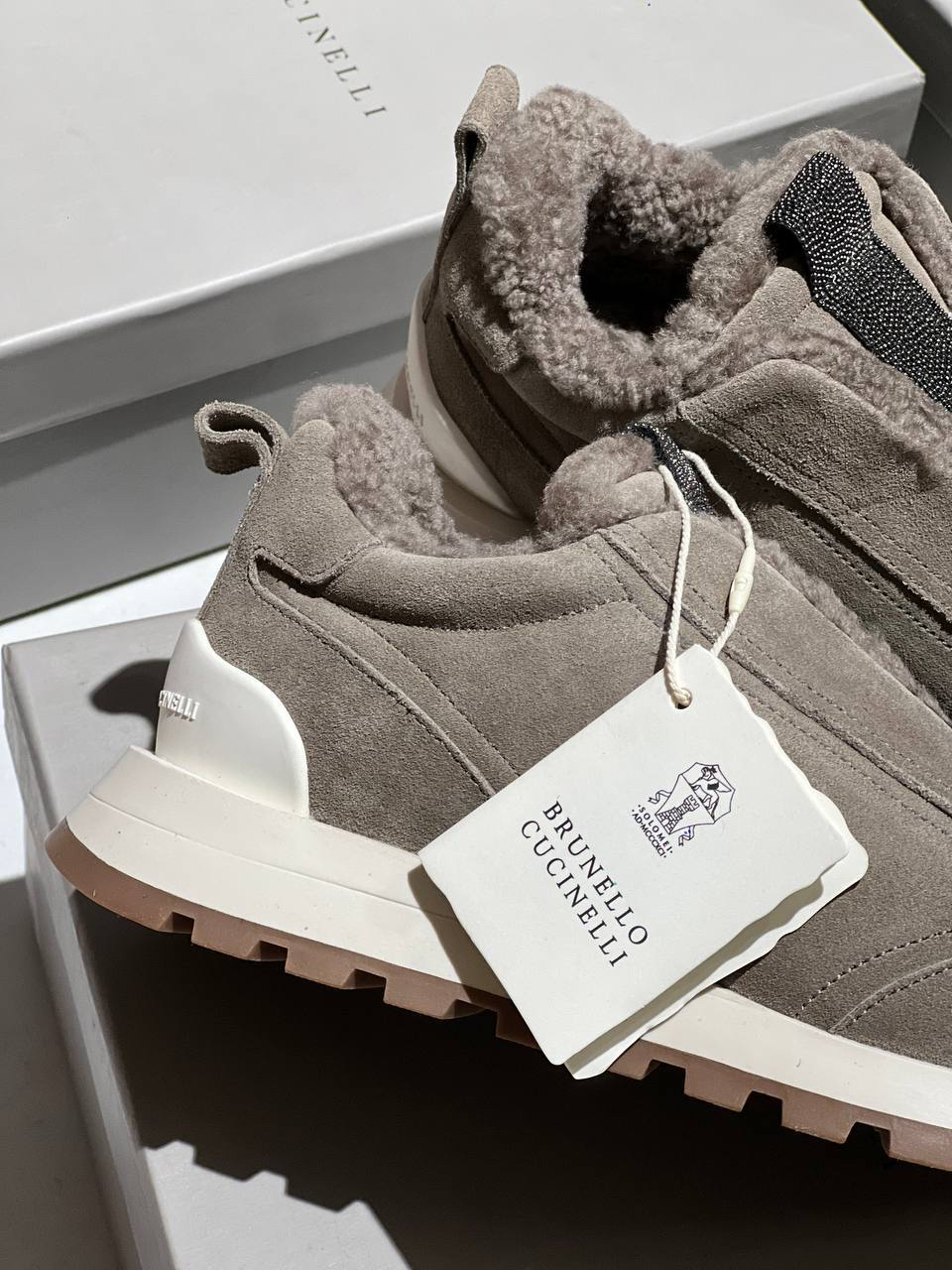 КРОССОВКИ BRUNELLO CUCINELLI детальное фото