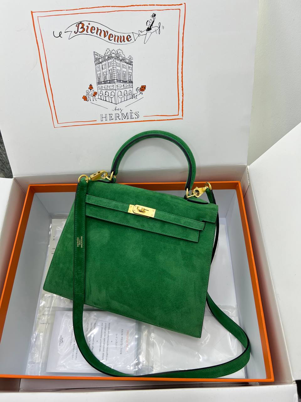 СУМКА HERMES KELLY 25 детальное фото