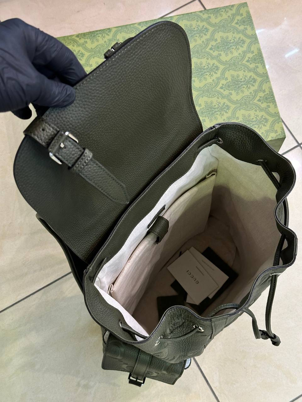 МУЖСКОЙ РЮКЗАК GUCCI детальное фото