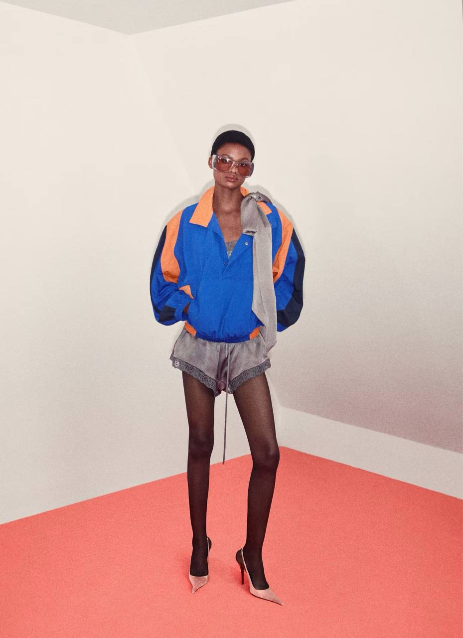 ВЕТРОВКА АНОРАК SAINT LAURENT детальное фото