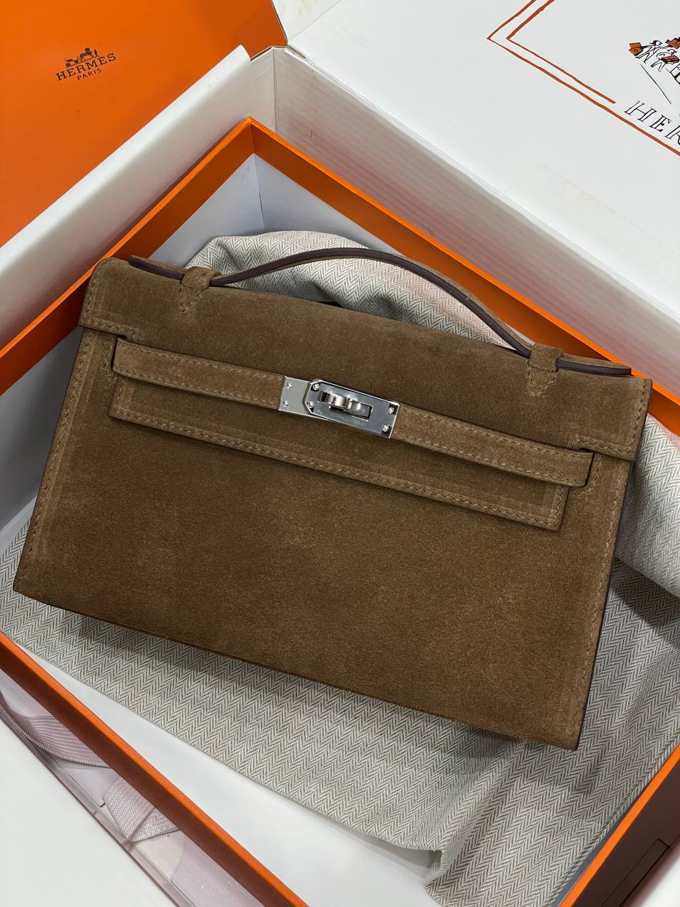 СУМКА HERMES KELLY POCHETTE детальное фото
