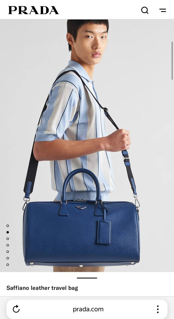 ДОРОЖНАЯ СУМКА PRADA детальное фото