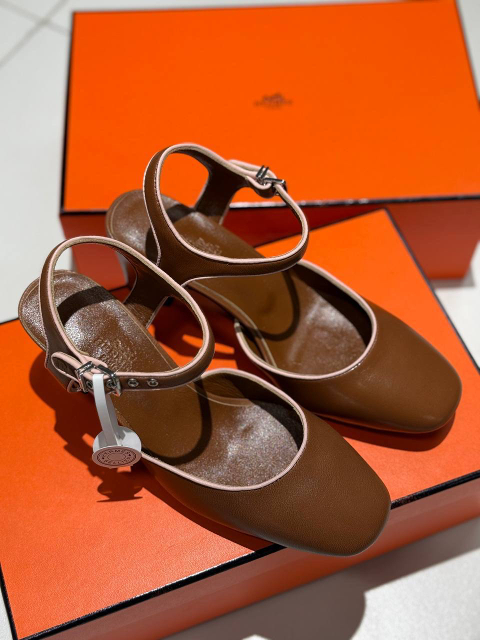 ТУФЛИ HERMES детальное фото