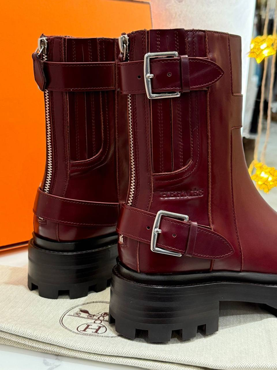 БОТИНКИ HERMES детальное фото