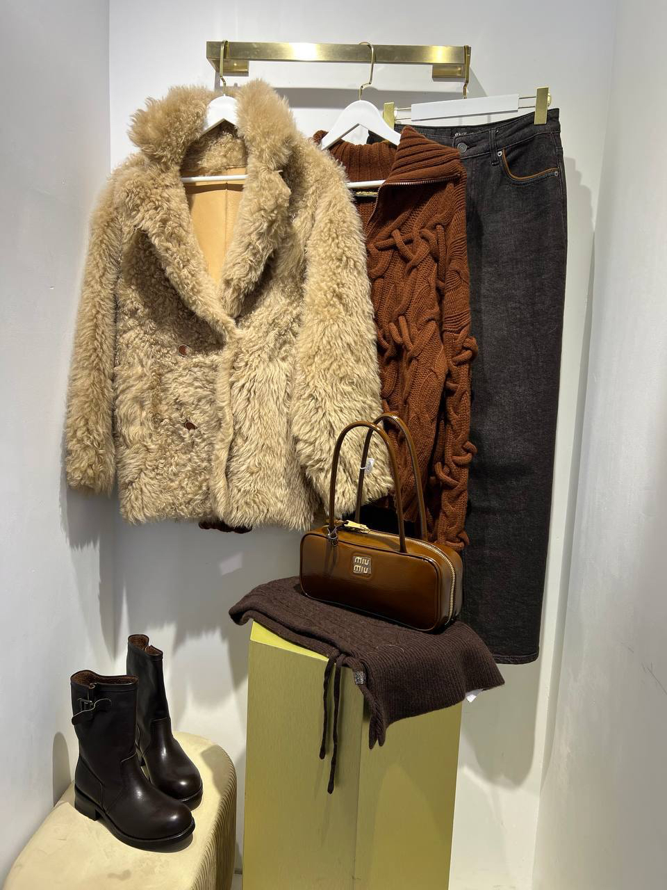 ДУБЛЕНКА HERMES детальное фото