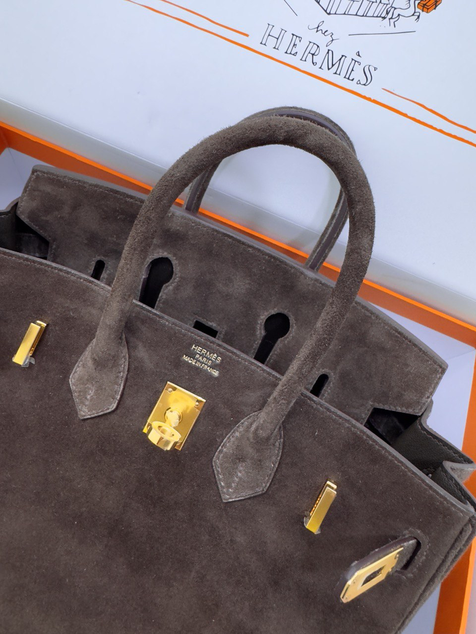 СУМКА HERMES BIRKIN 25 детальное фото