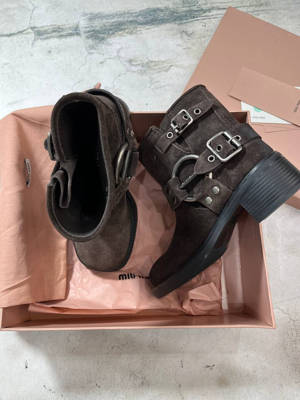 БОТИЛЬОНЫ MIU MIU детальное фото