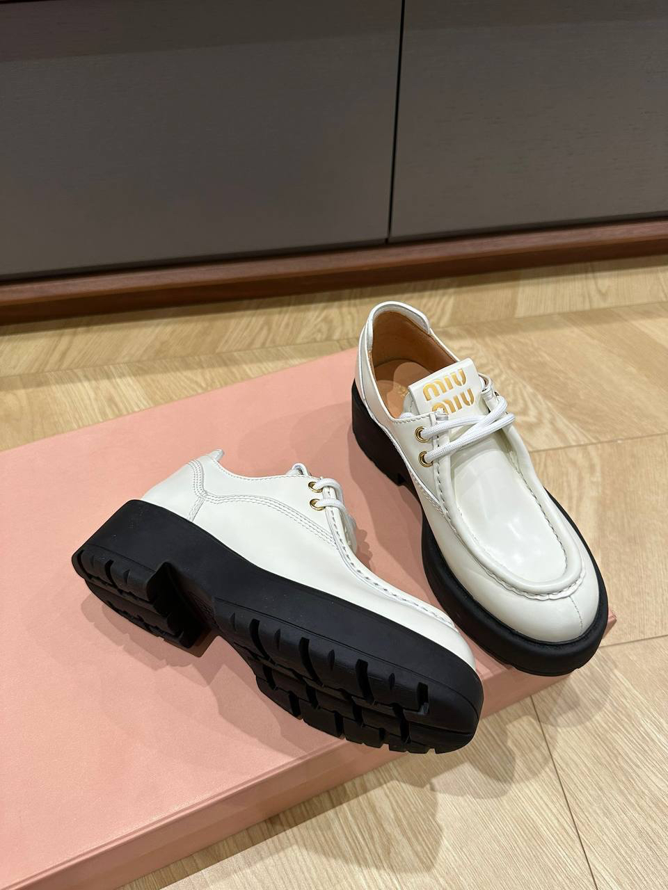 БОТИНКИ MIU MIU детальное фото