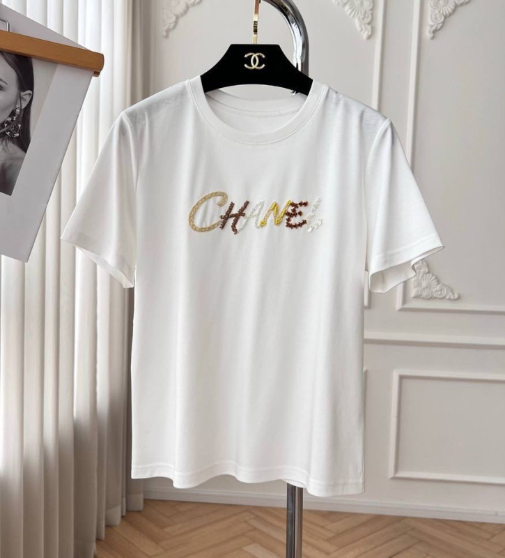 ФУТБОЛКА CHANEL фото