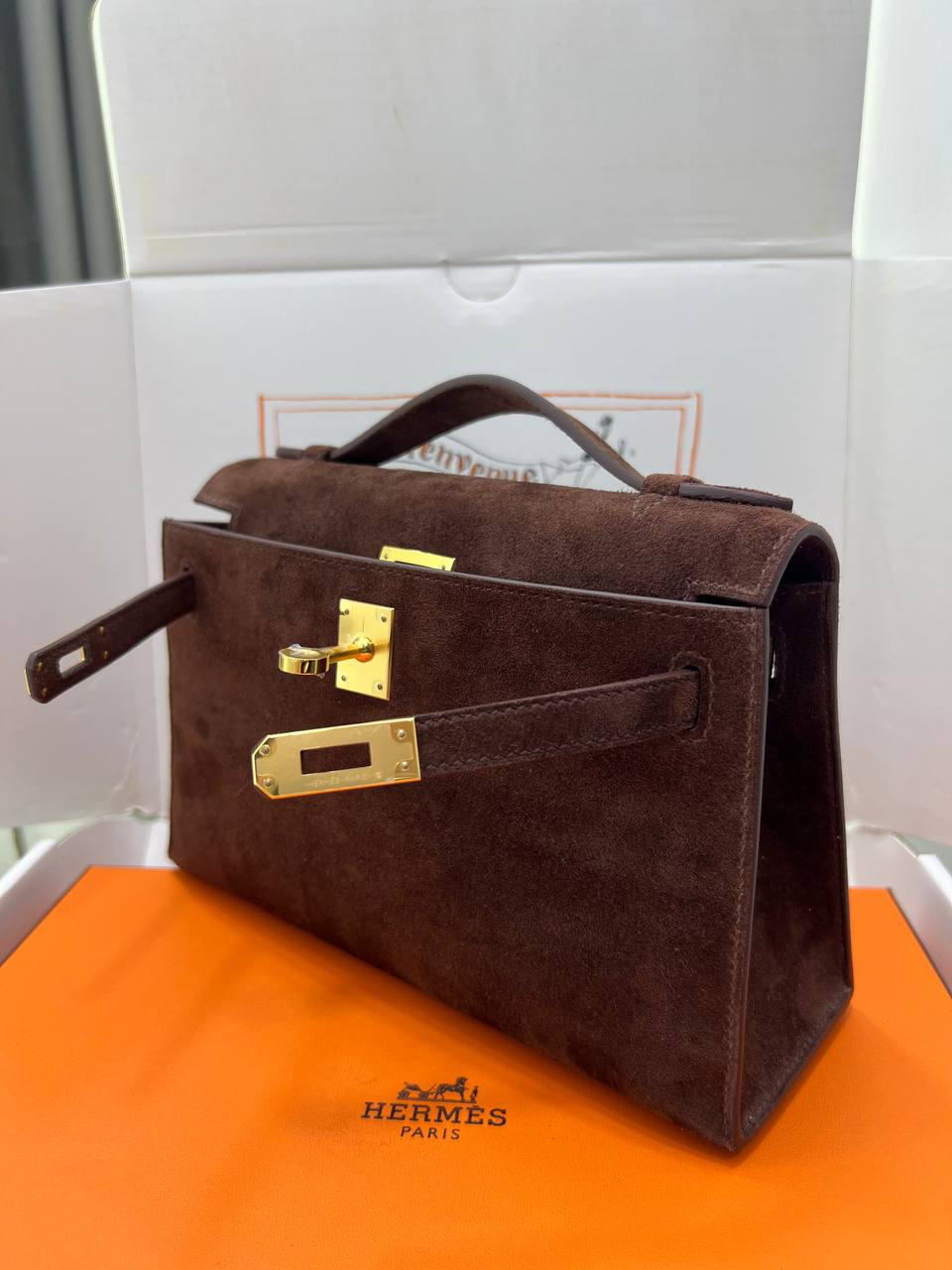 СУМКА HERMES KELLY POCHETTE детальное фото