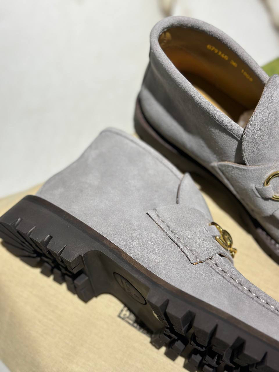 БОТИНКИ GUCCI детальное фото