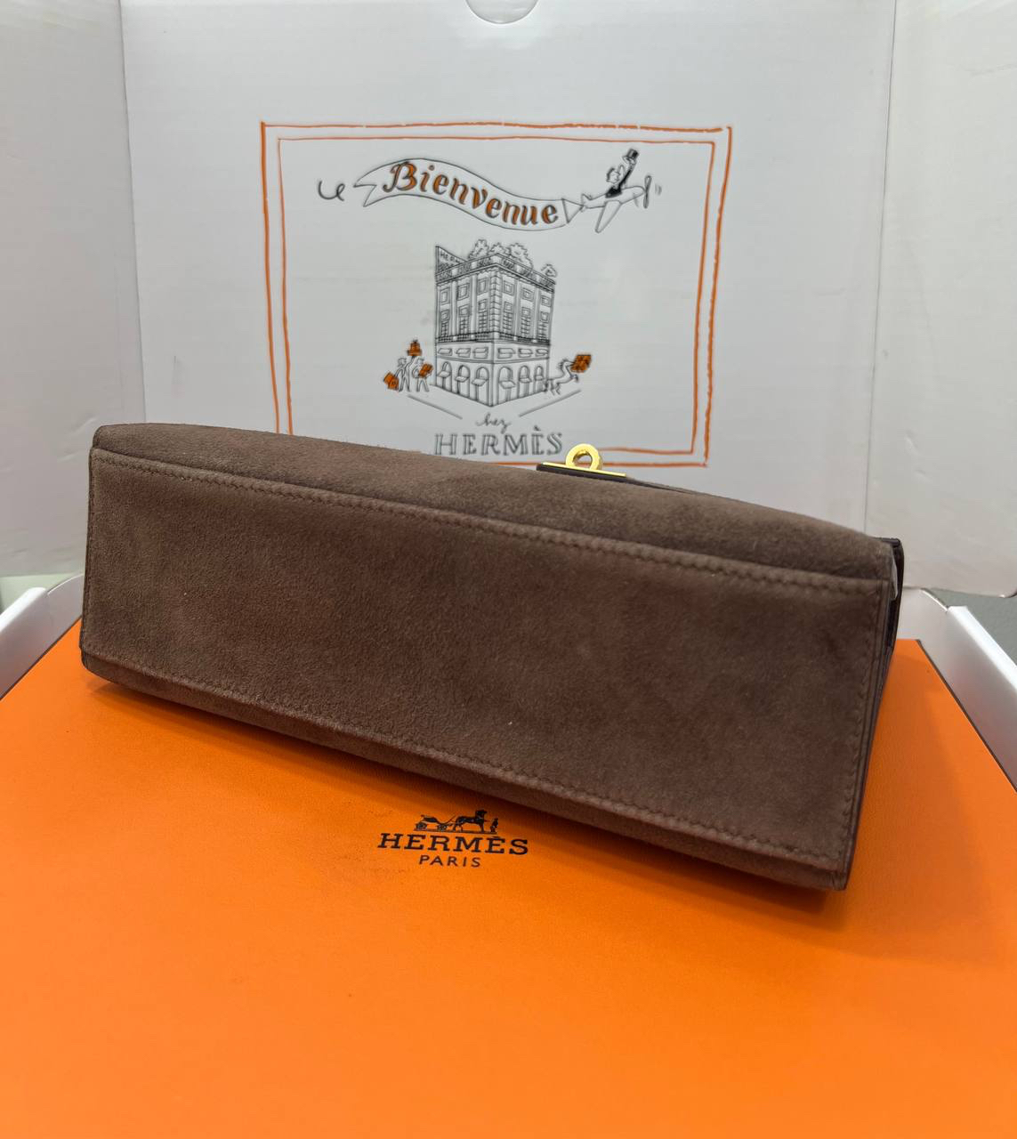 СУМКА HERMES KELLY POCHETTE детальное фото