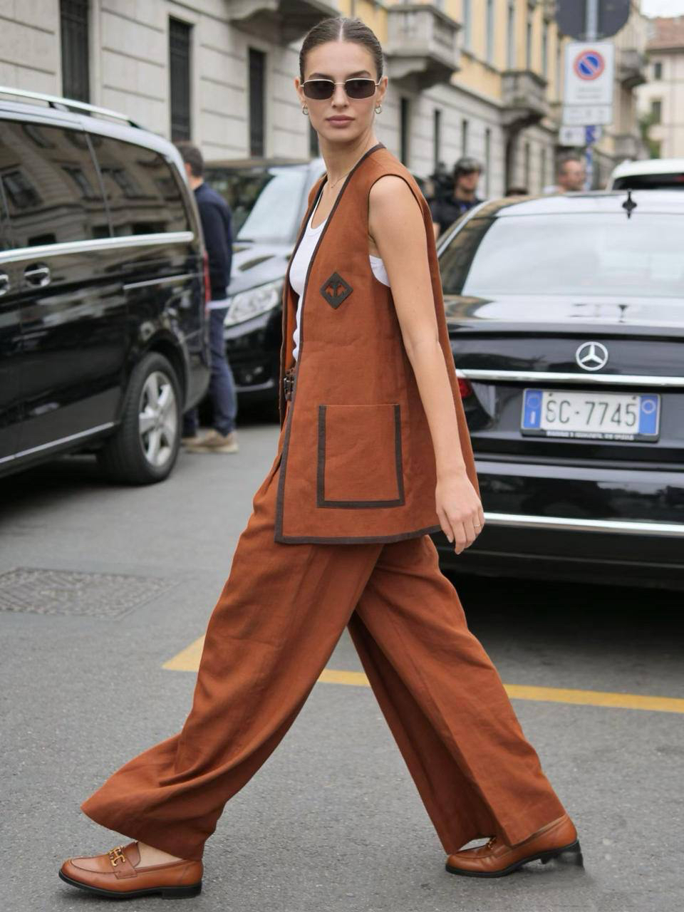 КОСТЮМ HERMES детальное фото
