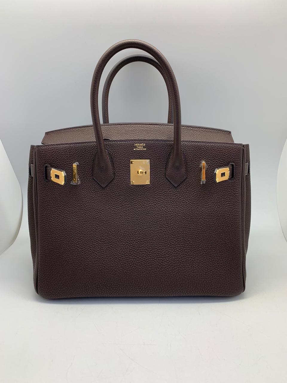 СУМКА HERMES BIRKIN 30 Ручная работа детальное фото
