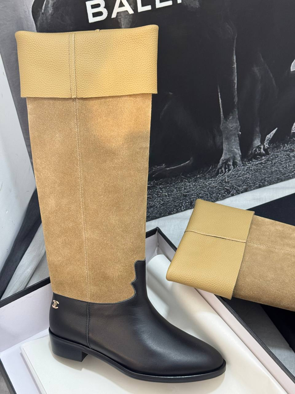 САПОГИ CHANEL детальное фото