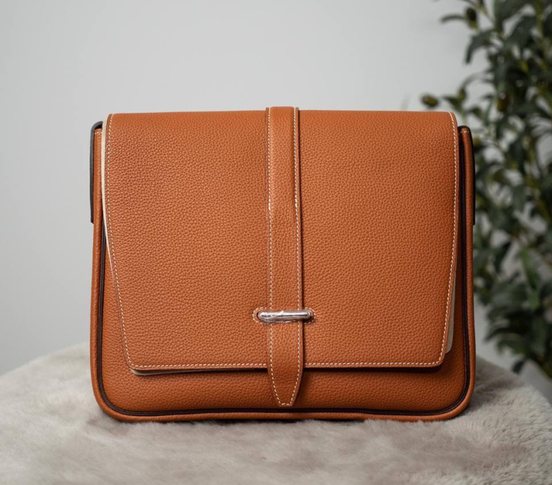 МУЖСКАЯ СУМКА МЕССЕНДЖЕР HERMES STEVE фото