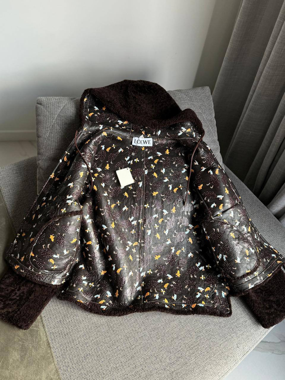 ДУБЛЕНКА LOEWE детальное фото