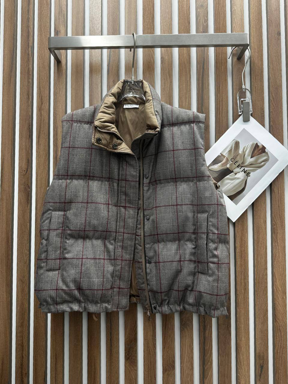 ЖИЛЕТ BRUNELLO CUCINELLI детальное фото