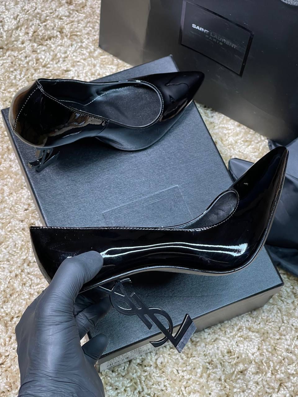 ТУФЛИ SAINT LAURENT детальное фото