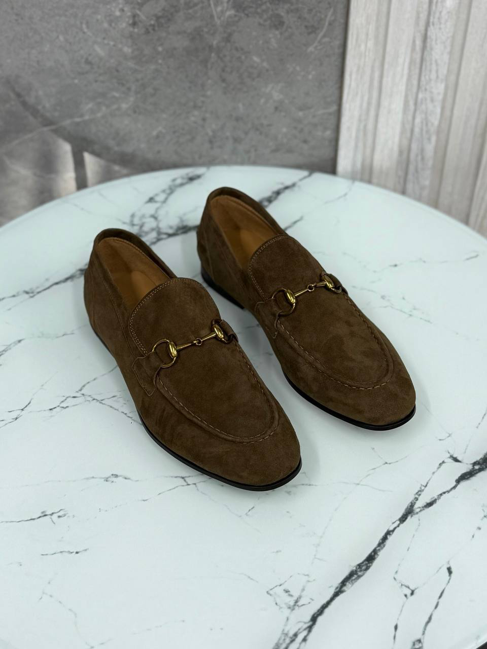 МУЖСКИЕ ЛОФЕРЫ GUCCI детальное фото