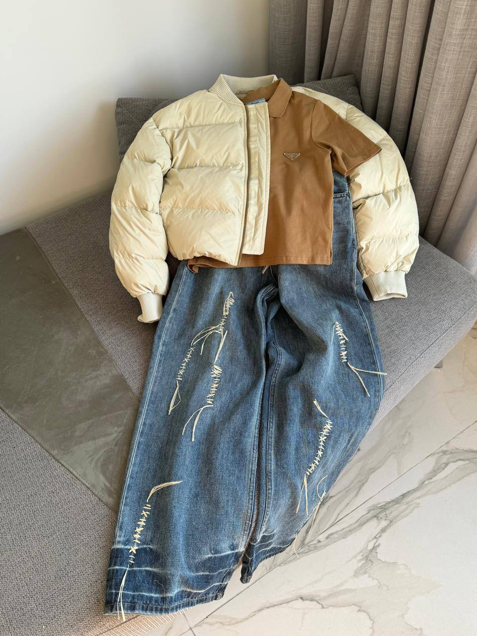 ПУХОВИК ACNE STUDIOS детальное фото